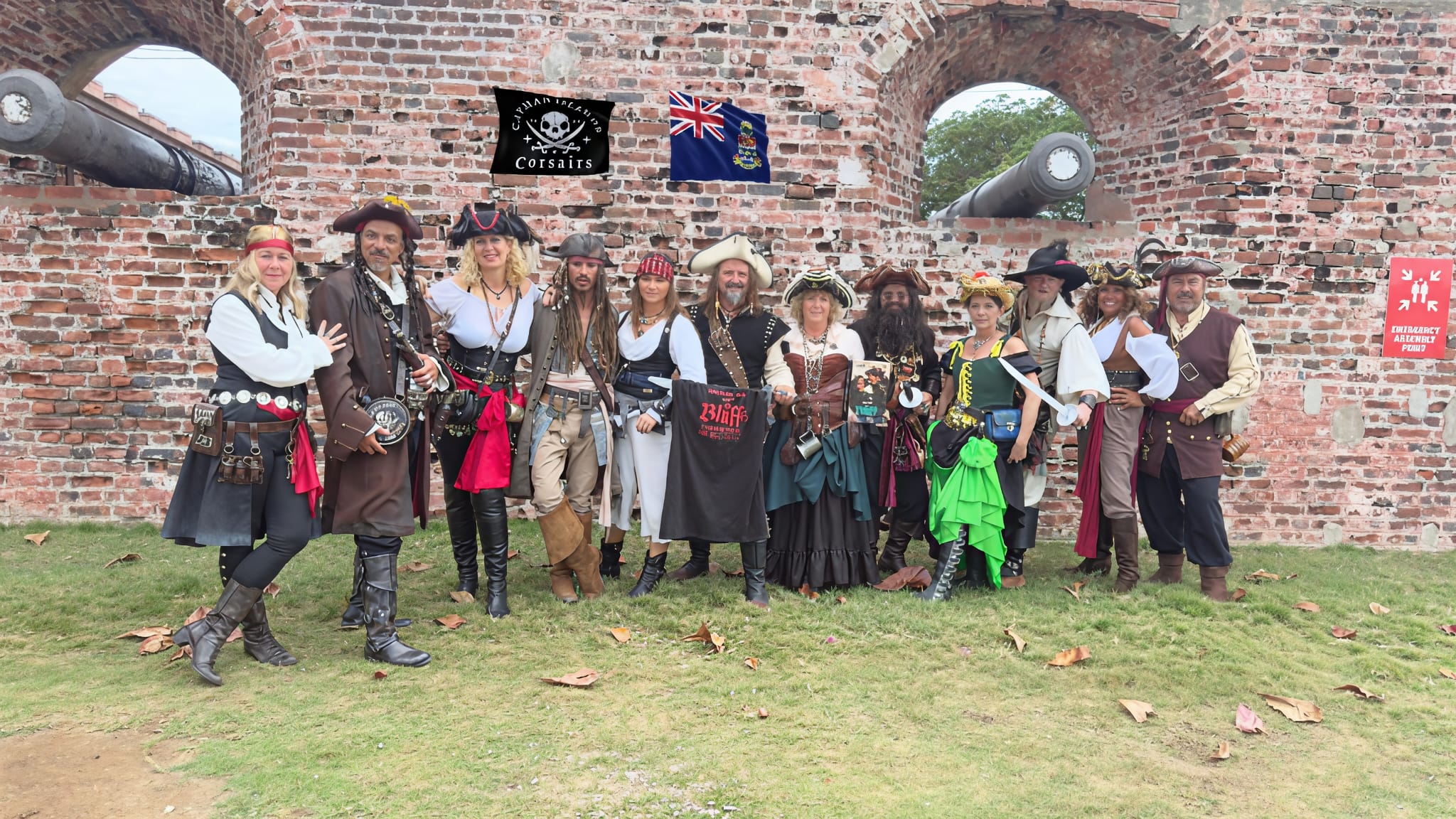 The Cayman Islands Corsairs crew